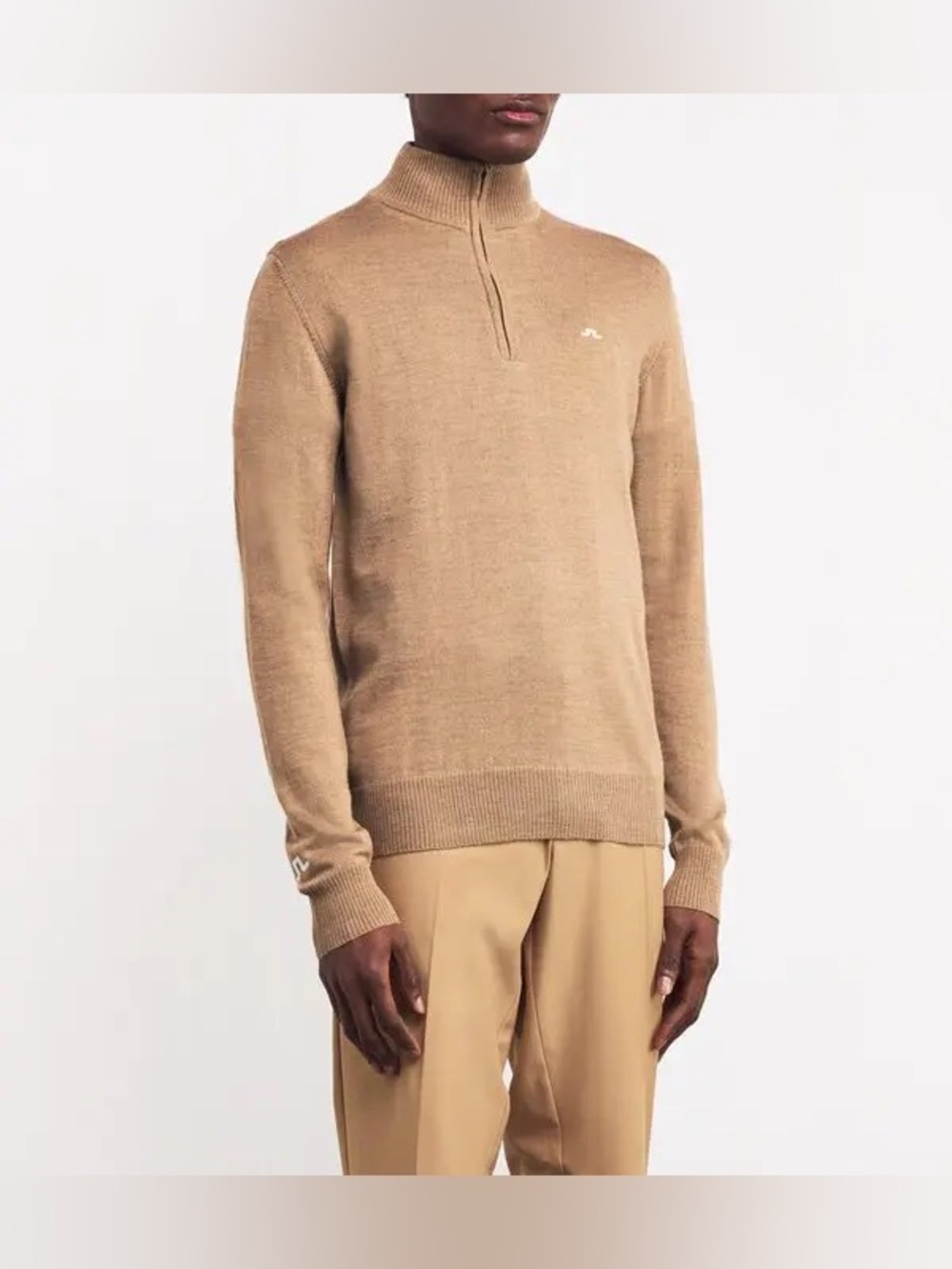 J.Lindeberg Men's Quarter Zip Kian
Sweater in 100% merino wool
